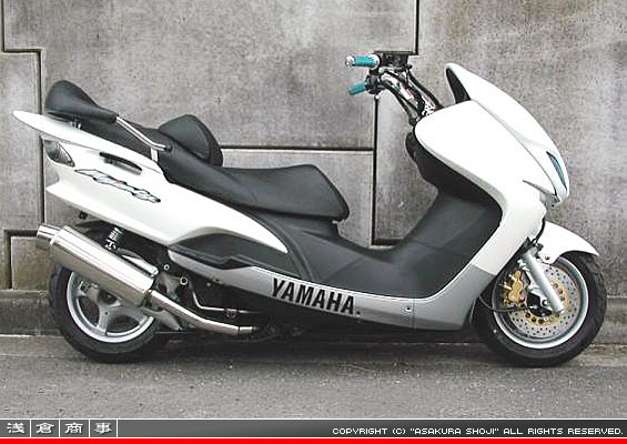マジェスティ125用 GMS120タイプマフラー