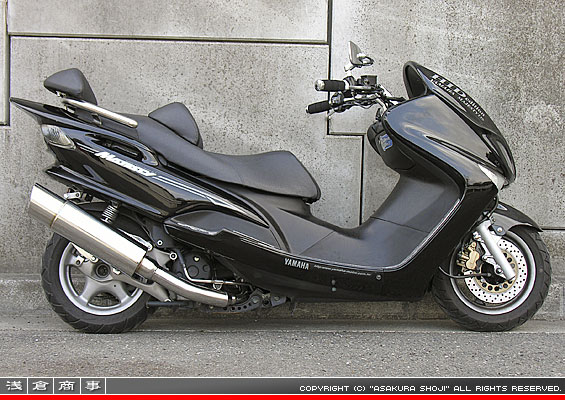 マジェスティ125用 GTタイプマフラー