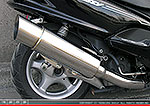 マジェスティ125用 GTタイプマフラー