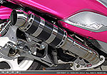 マジェスティ125用 HEタイプマフラー レーシングタイプ