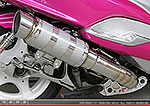 マジェスティ125用 HEタイプマフラー RSタイプ