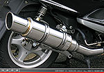 マジェスティ125用 WHタイプマフラー
