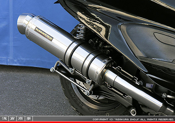 5GM,5SJ マジェスティ250用 GGタイプマフラー レーシングタイプ メタルタイプ