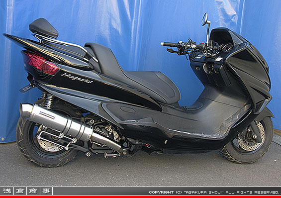 5GM,5SJ マジェスティ250用 GGタイプマフラー レーシングタイプ メタルタイプ