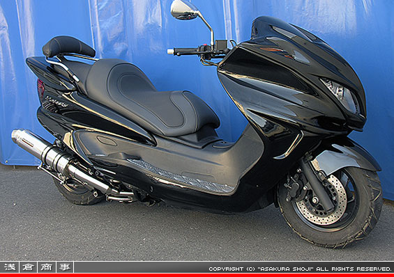 5GM,5SJ マジェスティ250用 GGタイプマフラー レーシングタイプ メタルタイプ