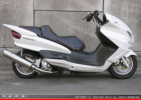 5GM,5SJ マジェスティ250用 GTタイプマフラー