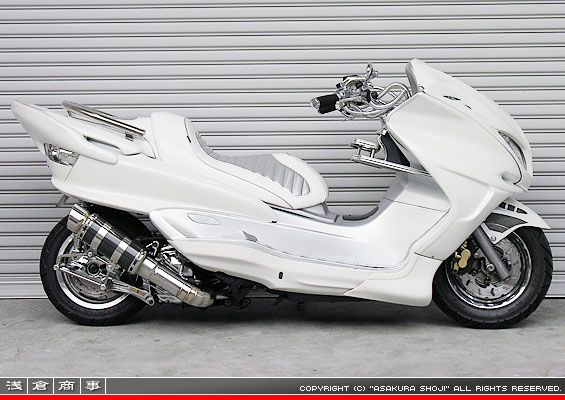5GM,5SJ マジェスティ250用 HEタイプマフラー RSタイプ