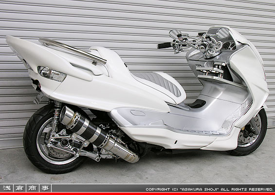5GM,5SJ マジェスティ250用 HEタイプマフラー RSタイプ