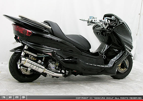5GM,5SJ マジェスティ250用 SHタイプマフラー レーシングタイプ