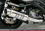 5GM,5SJ マジェスティ250用 SHタイプマフラー レーシングタイプ