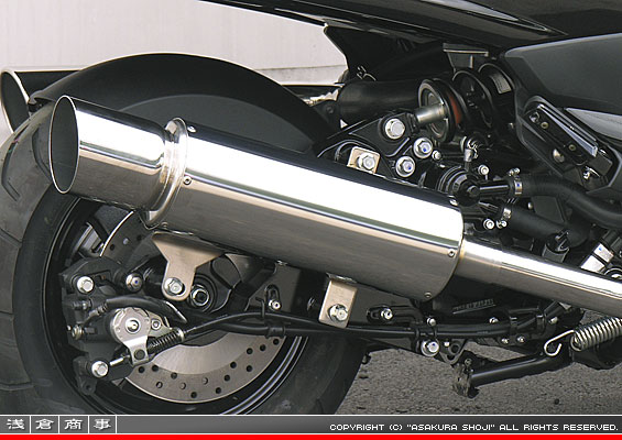 4D9 マジェスティ250用 GMR120タイプマフラー