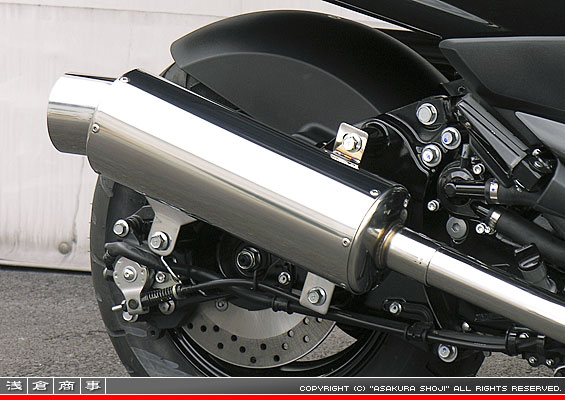 4D9 マジェスティ250用 GMS120タイプマフラー