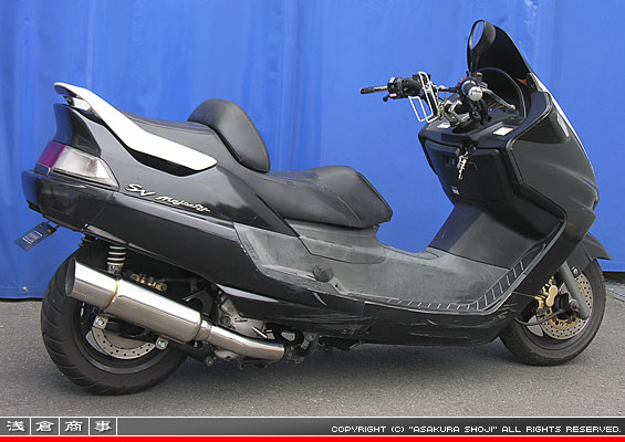 4HC マジェスティ250（リアブレーキディスクタイプ）用 GTタイプマフラー