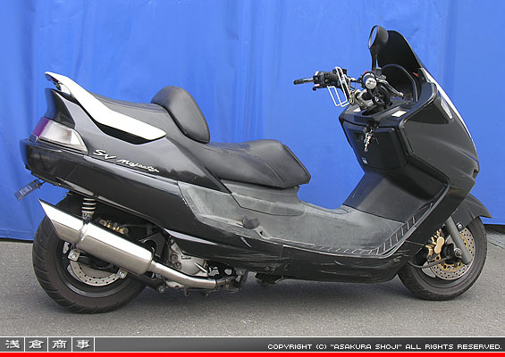 4HC マジェスティ250（リアブレーキディスクタイプ）用 STタイプマフラー