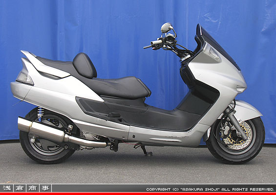 4HC マジェスティ250（リアブレーキドラムタイプ）用 GTタイプマフラー