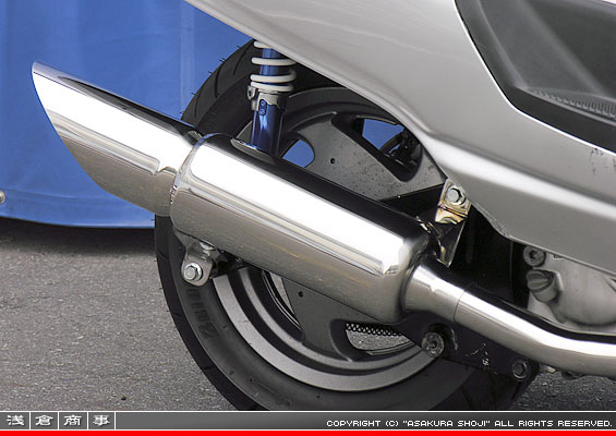 4HC マジェスティ250（リアブレーキドラムタイプ）用 STタイプマフラー