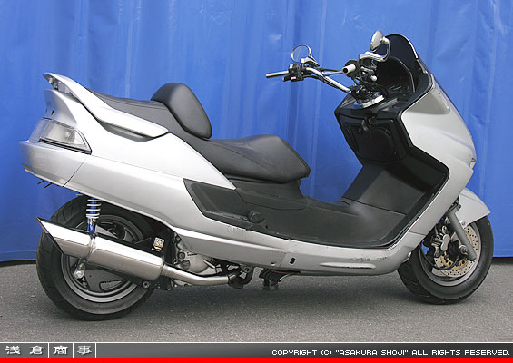 4HC マジェスティ250（リアブレーキドラムタイプ）用 STタイプマフラー