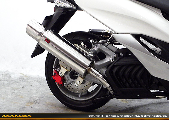 マジェスティS【JBK-SG28J】（SMAX【SG271】）用 GMR120タイプマフラー
