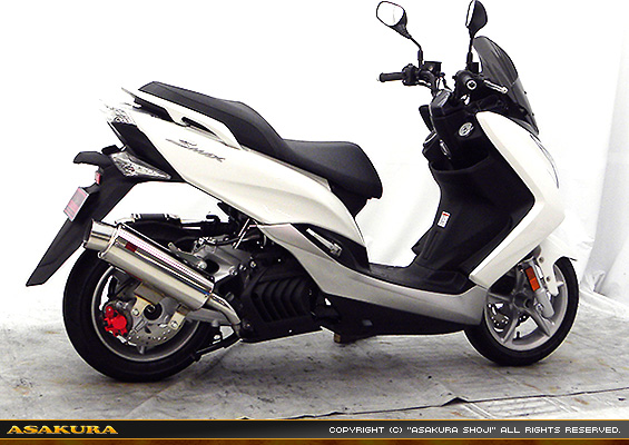 マジェスティS【JBK-SG28J】（SMAX【SG271】）用 GMS120タイプマフラー