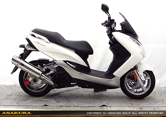 マジェスティS【JBK-SG28J】（SMAX【SG271】）用 GTタイプマフラー