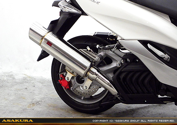 マジェスティS【JBK-SG28J】（SMAX【SG271】）用 GTタイプマフラー