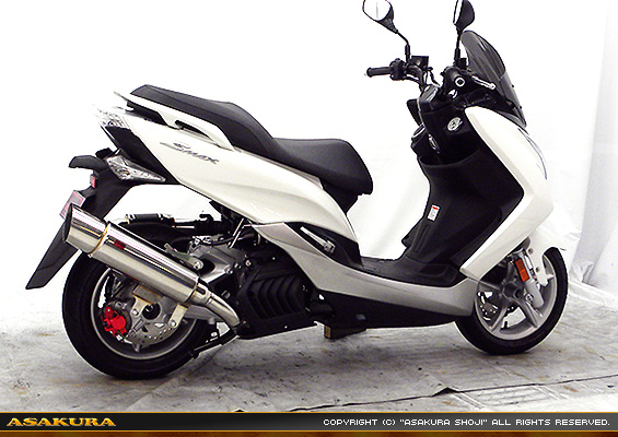 マジェスティS【JBK-SG28J】（SMAX【SG271】）用 GTタイプマフラー