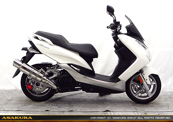 マジェスティS【JBK-SG28J】（SMAX【SG271】）用 WHタイプマフラー