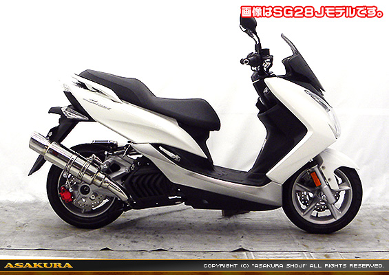 マジェスティS【2BK-SG52J】用 WHタイプマフラー