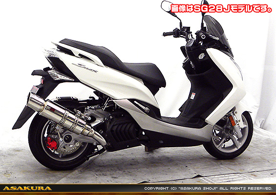 マジェスティS【2BK-SG52J】用 WHタイプマフラー