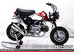 モンキー・ゴリラ（キャブレター仕様車）用 ZZRタイプマフラー EVOタイプ メタルバージョン