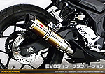 MT-25【JBK-RG10J】/MT-03【EBL-RH07J】用 TTRタイプマフラー EVOタイプ チタンバージョン