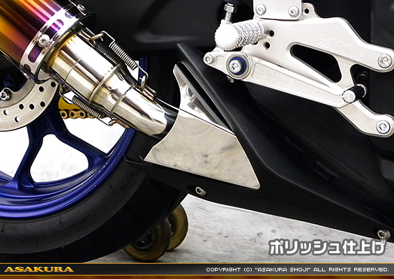 MT-25【JBK-RG10J】/MT-03【EBL-RH07J】用 ヒートガード