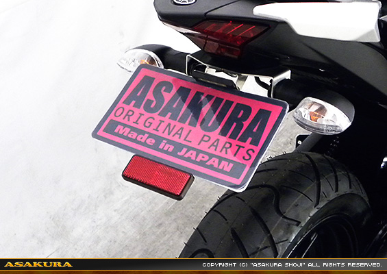 MT-25【2BK-RG43J】/MT-03【2BL-RH13J】用 メタルフェンダーレスKit