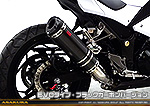 Ninja250【JBK-EX250L】／Z250【JBK-ER250C】用 TTRタイプマフラー EVOタイプ ブラックカーボンバージョン