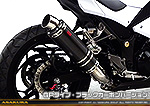 Ninja250【JBK-EX250L】／Z250【JBK-ER250C】用 TTRタイプマフラー GPタイプ ブラックカーボンバージョン