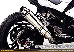 Ninja250【JBK-EX250L】／Z250【JBK-ER250C】用 TTRタイプマフラー GPタイプ メタルバージョン