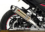 Ninja250【2BK-EX250P】用 TTRタイプマフラー GPタイプ ブラックメタルバージョン