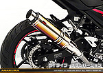 Ninja250【2BK-EX250P】用 TTRタイプマフラー GTタイプ チタンバージョン