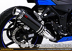 Ninja250R【JBK-EX250K】用 TTRタイプマフラー GPタイプ ブラックカーボンバージョン