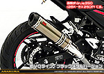 Ninja400【2BL-EX400G】用 TTRタイプマフラー EVOタイプ ブラックメタルバージョン
