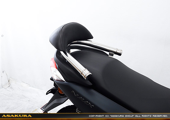NMAX125【8BJ-SEG6J】用 バックレスト付きタンデムバー