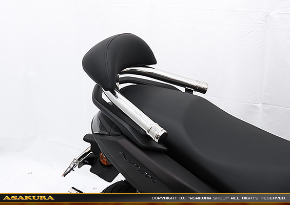 NMAX125【8BJ-SEL1J】用 バックレスト付きタンデムバー