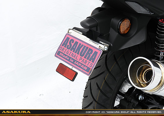NMAX125【8BJ-SEL1J】用 メタルフェンダーレスKit