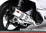 PCX【EBJ-JF28】用 DDRタイプマフラー EVOタイプ メタルバージョン