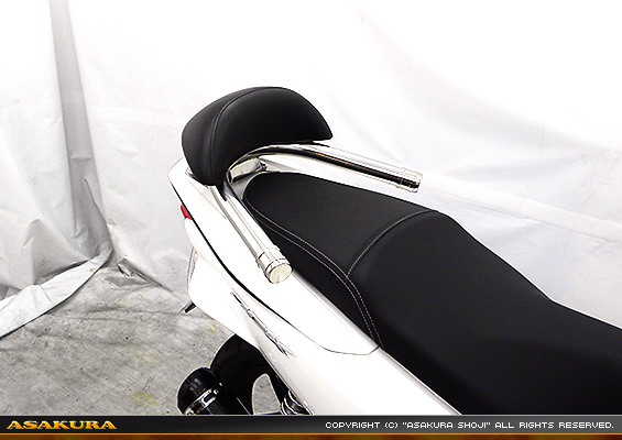 PCX150【JBK-KF18】用 バックレスト付きタンデムバー