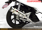 PCX HYBRID【2AJ-JF84】用 SHタイプマフラー RSタイプ
