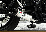 レブル250【2BK-MC49】用 TTRタイプマフラー EVOタイプ メタルバージョン