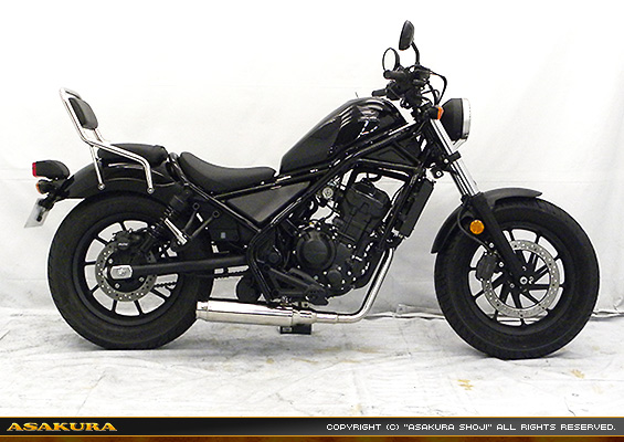 レブル250【2BK-MC49】用 US-W900タイプマフラー