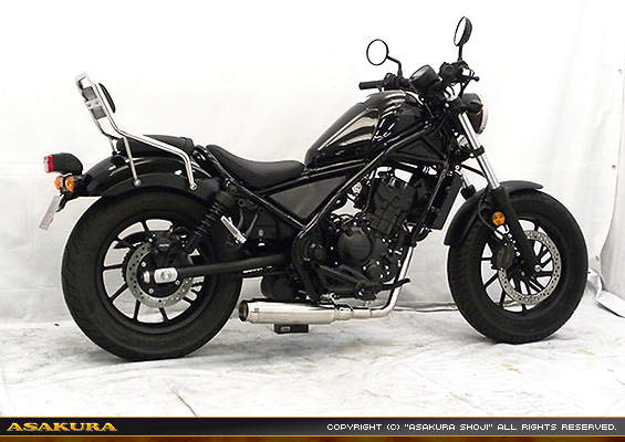レブル250【2BK-MC49】用 US-W900タイプマフラー