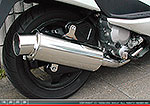 CJ43スカイウェイブ250用 GMS120タイプマフラー